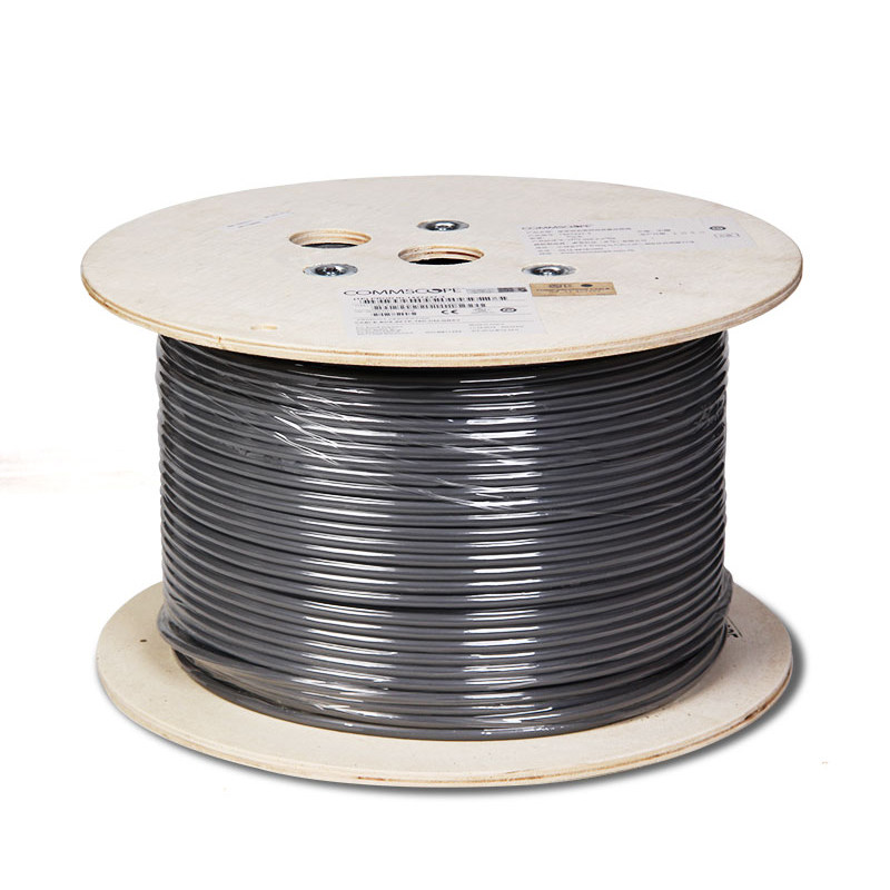 Spot 1427227-3 Comp Super Five Type Double-screen Route Amp Ampamp 4 Pairs of Textile Net SFTP Twisted Pair