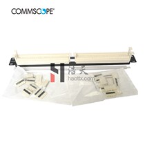 AmpCompel 100 pair 110 distribution frame 558635-1 Amp voice phone rack with connection block