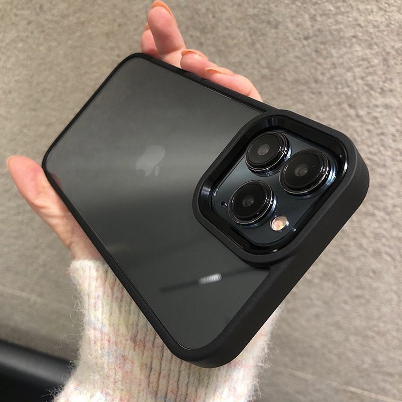 Holy platinum applicable iPhone13pro Apple mobile phone shell 11 12 13promax protective sleeve small red book same-fit ip full package border transparent anti-fall wind resistance new p