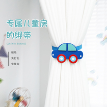 Curtain strap new cartoon cute childrens room curtain buckle rope tie tie belt decoration curtain strap pair