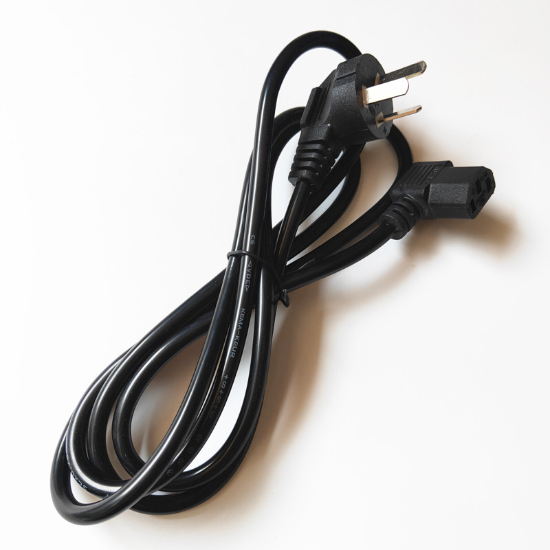 Computer Desk Type Machine Display TV Print machine 7 Type 90 ° Elbow Host Shell Power Cord Three Holes 1 8