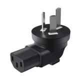 Национальный стандарт с тремя разъемами «папа» и тремя вертикальными отверстиями «мама» адаптер питания CN — IEC320 C13