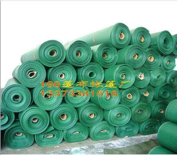 Three - defense cloth canvas cloth thickened green oil cloth PVC rainfall wax canvas hanging adhesive