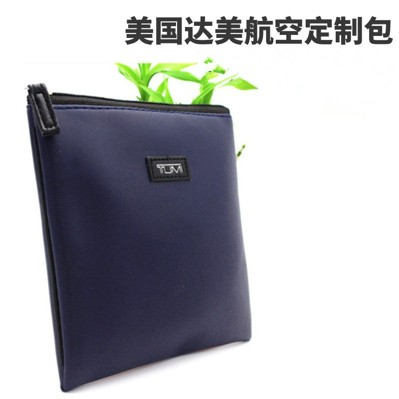 New men's and women's TUM TUM * Ming leather bag American Imperial Airlines business trip portable travel storage makeup wash bag