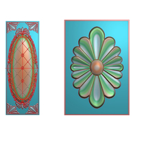 Door whole set of fine sculptures oval door Flower European-style ocean flower beds floral relief plot grayscale diagram engraving picture