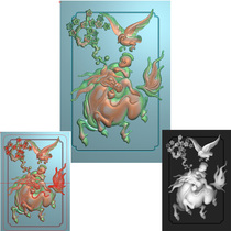 Fine Sculpture Map Grey Map immediately seal Hou hanging screen jade carved stone carved stone sculpted embossed diagram source picture