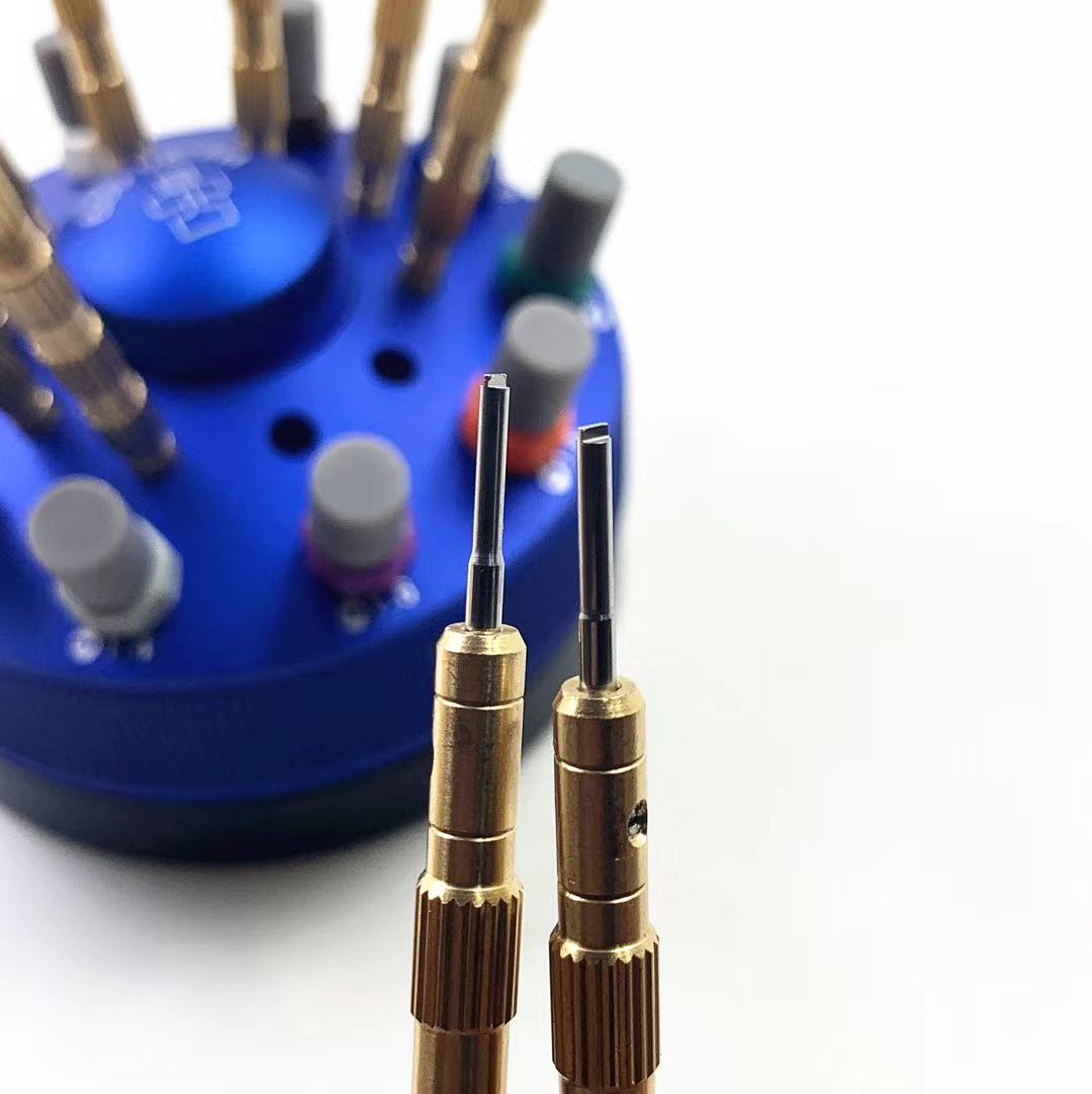 Copper shank screwdriver anti-slip screw driver with ball bearing T-shape Scar-Free Movement Screwdriver table tool