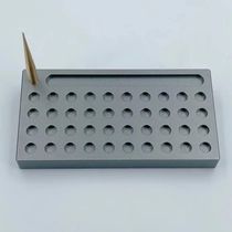 Watch repair tool balance wheel swing splint bracket holding pendulum splint drying rack movement screw placement seat