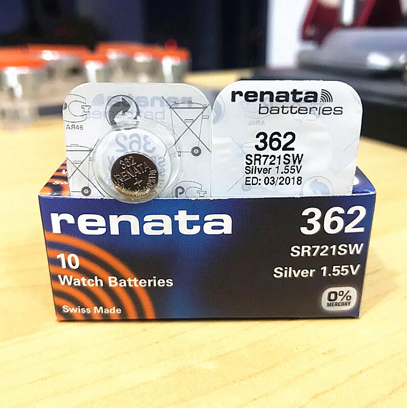 Switzerland renata 362 SR721SW 721 Watch Parts Tool Battery button battery