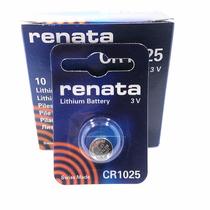 Original Swiss renata CR1025 car remote control battery 3V button battery