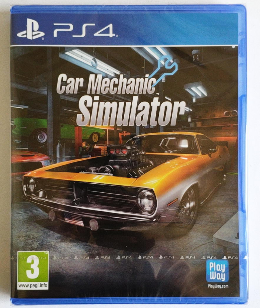 Ps4 碟汽車修理工模擬維修工car Mechanic Simulator 中文英文 露天拍賣