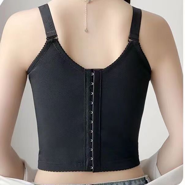 Beauty Salon Body Shaping Extended Bra with 11 Rows of Hooks, Underwire, Figure Management, Body Shaping Back Bra, Tummy Control