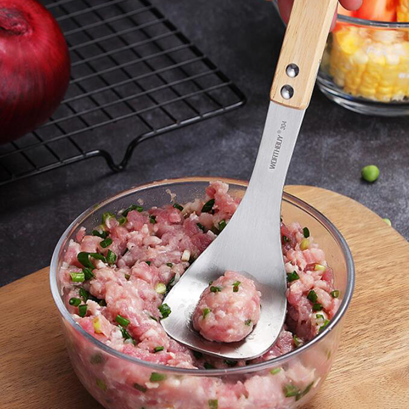 肉丸子制作器挤肉丸工具厨房家用肉炸圆子神器勺子鱼丸模具挖勺器