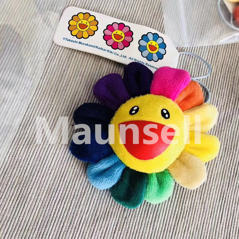 Sun Flower Huachenyu với cùng một đầy màu sắc KaikaiKiki Murakami 8 brooch pin mặt dây chuyền thời trang đường phố Nhật Bản