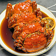 顺丰【2-2.5两全母蟹4只】花雕熟醉蟹