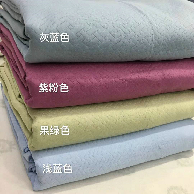 Gia súc hàng hóa! Xuất khẩu sang châu Âu và lớp không khí giường jacquard bông bao gồm 100% cotton vải dày ba mảnh clip Khăn - Trải giường bộ ga giường everon