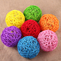 Manufacturer direct sales mall shop window decoration vines dry branches colorful balls round vines diameter 10CM special shots