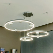 Offline entity specializes in lighting new product Jinglu guest restaurant hanging line lamp bedside chandelier wall lamp installation