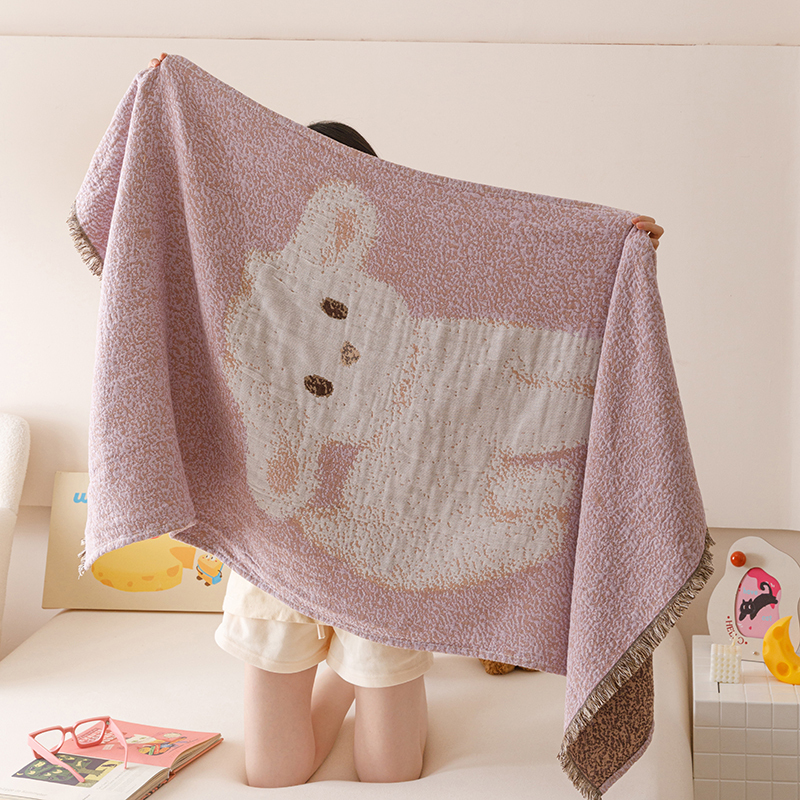 Rolando Cute Gauze Bath Towel 2026 New Model High-Quality Household Adult Pure Cotton Absorbent Quick-Dry Large Towel