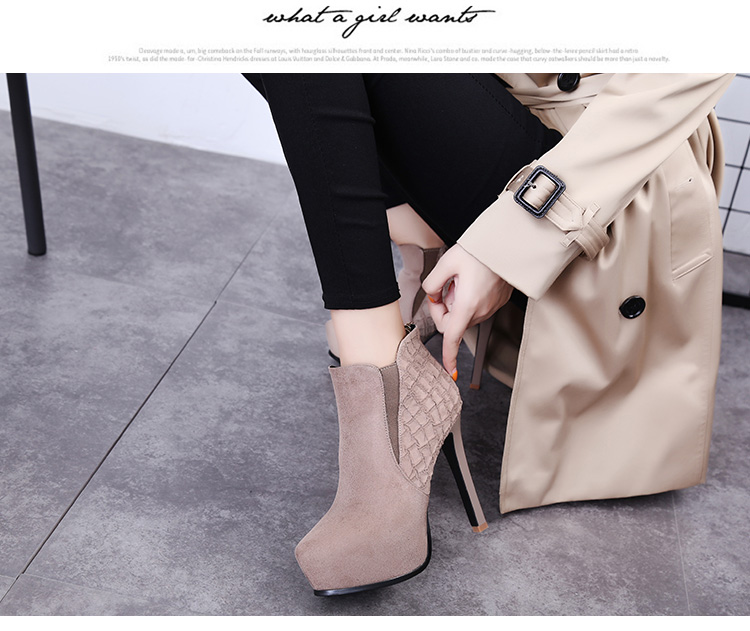 Bottes mi-saison femme OTHER en Caoutchouc - Ref 3250592 Image 17
