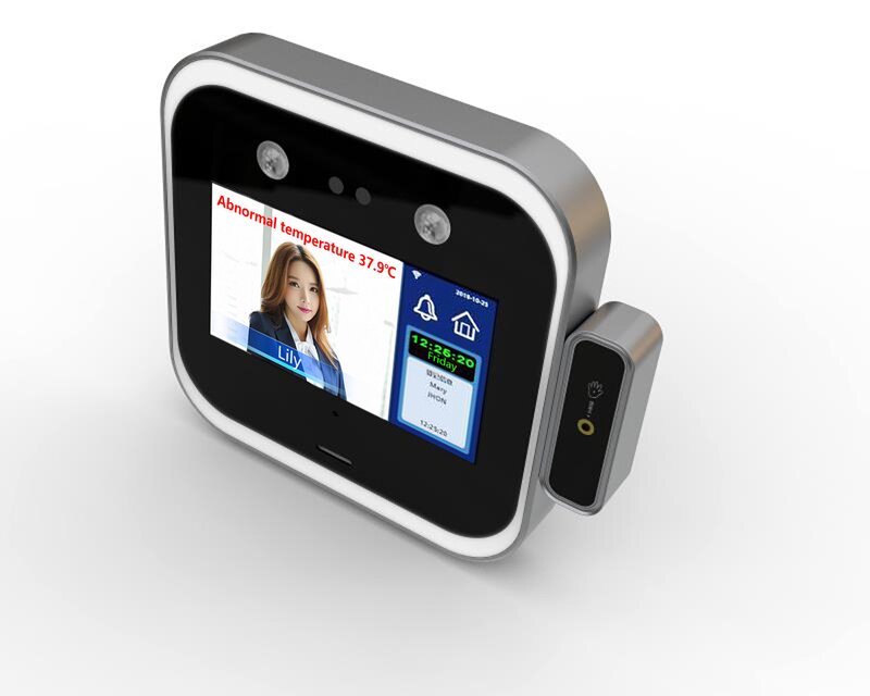 Jiapin 2020 New Product Wrist Temperature Measurement Face Recognition Terminal Temperature Measurement Attendance Access Control All-in-one Machine