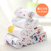 Baby Saliva Towel Cotton Gauze Newborn Baby Wash Face Fart Ultra Soft Sepp Mini scarves for first birth Hiccups Kits