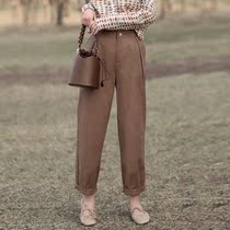Pants Women Spring Summer Thin Joker Loose Loose Pants Casual Pants Harlem Pants Women 2021 Summer New Womens