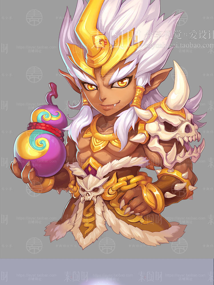 游戏美术资源梦幻西游UI界面图标技能场景角色美术资源素材参考