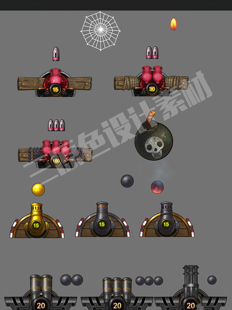 捕鱼手游素材 街机千炮捕鱼达人全套资源 游戏美术鱼炮场景 图标 捕鱼手游素材 街机千炮捕鱼达人全套资源 游戏美术鱼炮场景 图标