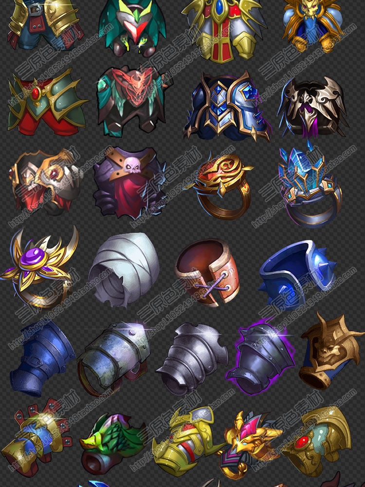 Q版 欧式 游戏 手游 装备 物品 武器 道具 图标 ICON 素材资源 Q版 欧式 游戏 手游 装备 物品 武器 道具 图标 ICON 素材资源