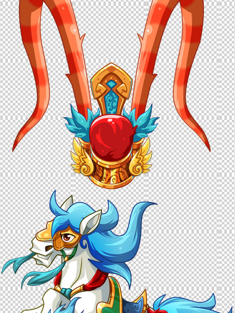 90多套Q版高清PSD武器/装备/道具/图标/游戏美术素材