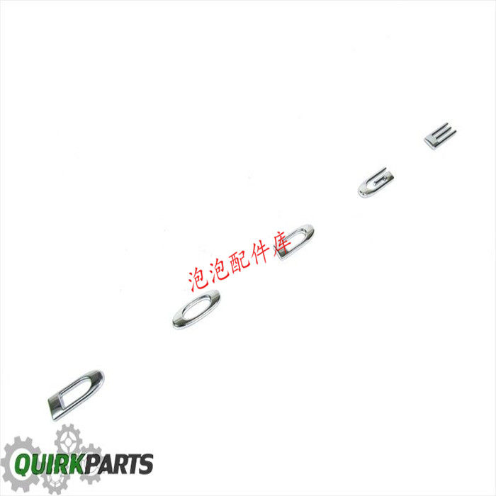 Dodge Coowell new trunk signage after tail entry DODGE pure original factory