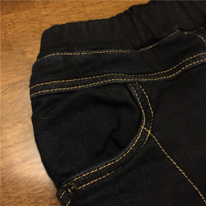 Quần jean bé trai quần đôi nam kho báu quần cotton bé quần giản dị quần bé trai cắt âm thanh nổi