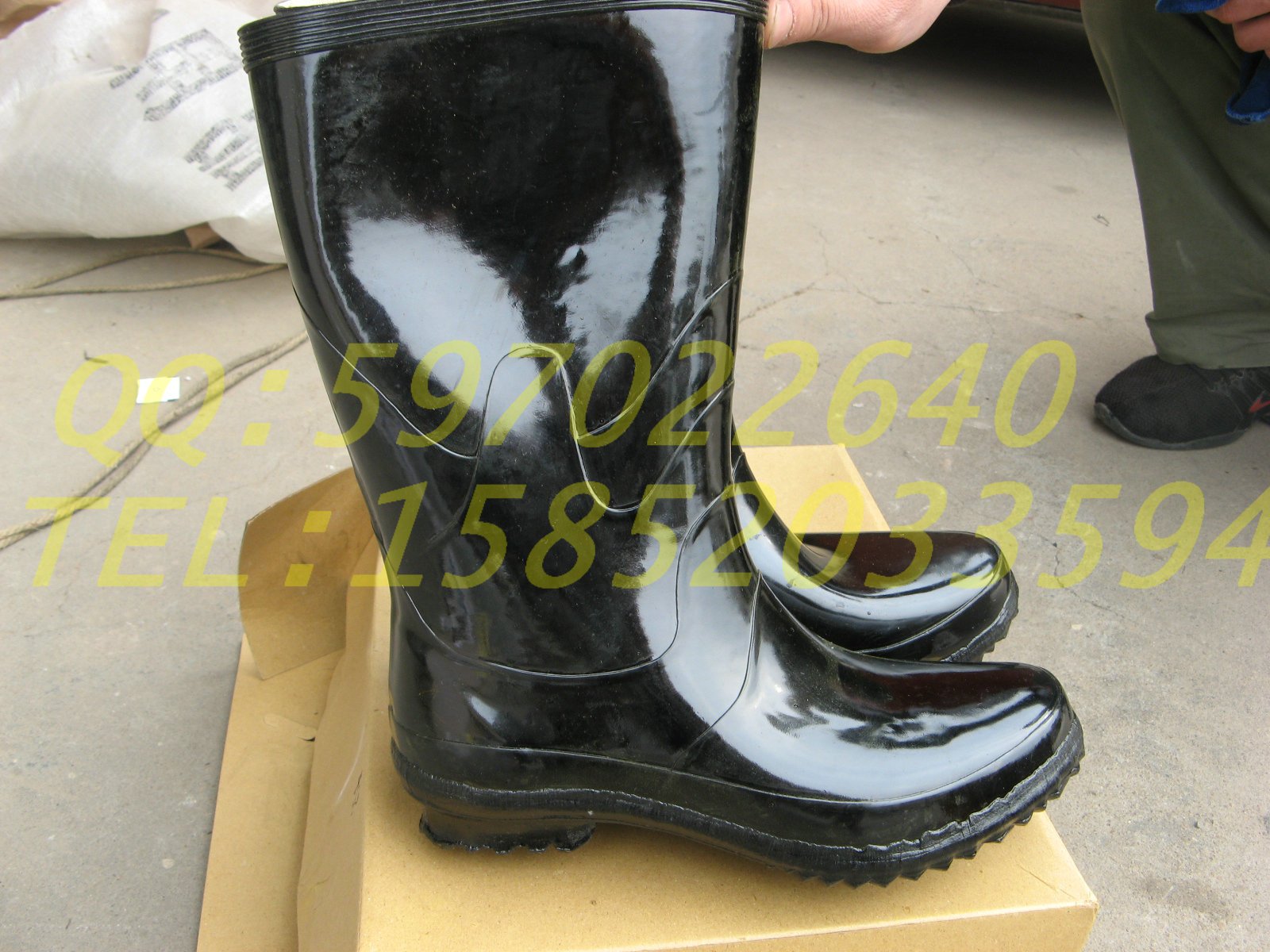 Chaussures - bottes caoutchouc homme - Ref 973153 Image 9
