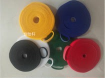 5 m long roll back-to-back Velcro nylon cable tie tape self-adhesive tie strap