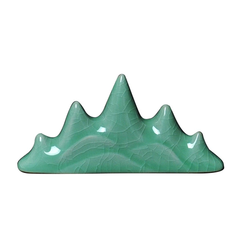 Подлинный Longquan Celadon Trumpet Bijiaoshan Wushan Pen Tuo щетка, чтобы повесить ручку, повесить эссе Четыре сокровища каллиграфии