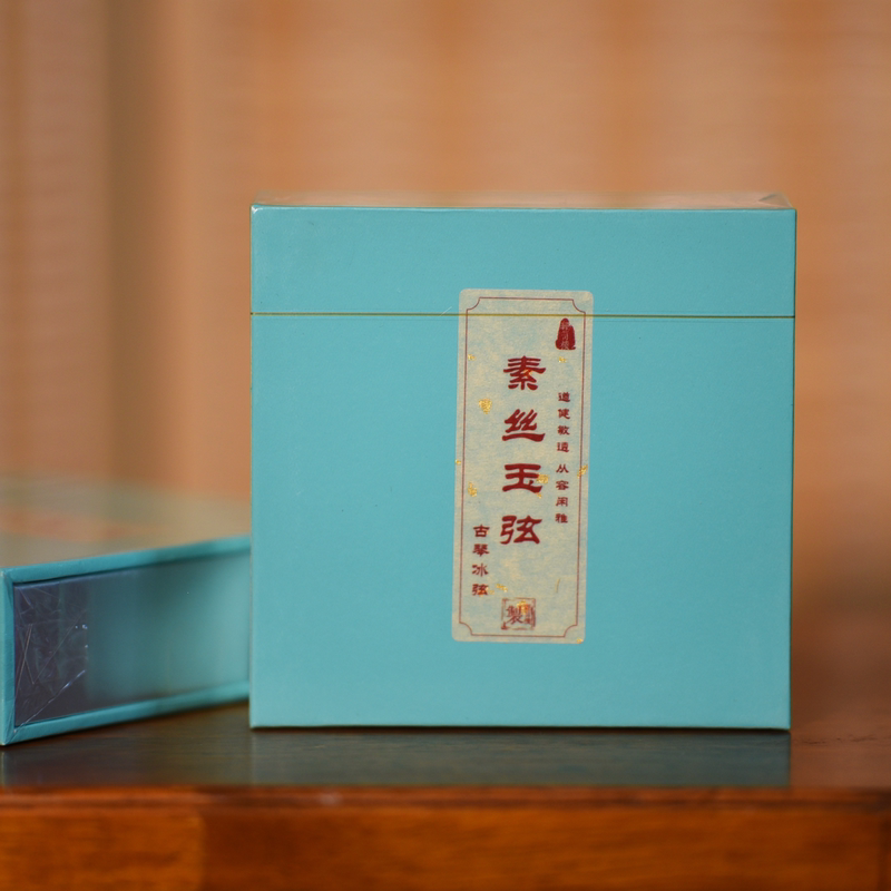 【Luguqin Research Society】Jingxilou Plain Silk Jade Strings New Ancient Zither Ice Strings Now Available in Various Colors 【Luguqin Research Society】Jingxilou Plain Silk Jade Strings New Ancient Zither Ice Strings Now Available in Various Colors