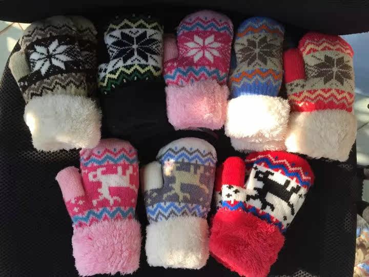 Gants pour enfants en de laine - Ref 2149350 Image 6