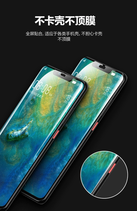 Flash magic Huawei mate20pro phim thép p20pro vinh quang v10 phim điện thoại mate10 hydrogel mate20x toàn màn hình phủ lên bề mặt por trọn gói tự động khắc phục mềm phim mười nổ ngoại quan - Phụ kiện điện thoại di động