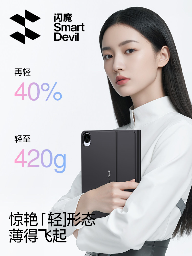 [Keyboard-Style Double-Sided Clip] Flash Magic 2026 New Model Suitable for Huawei Matepad 11.5S Tablet Bluetooth Keyboard Air12 Smart Magnetic Pro.2 Integrated Four-Corner Full-Cover Lightweight Protective Case