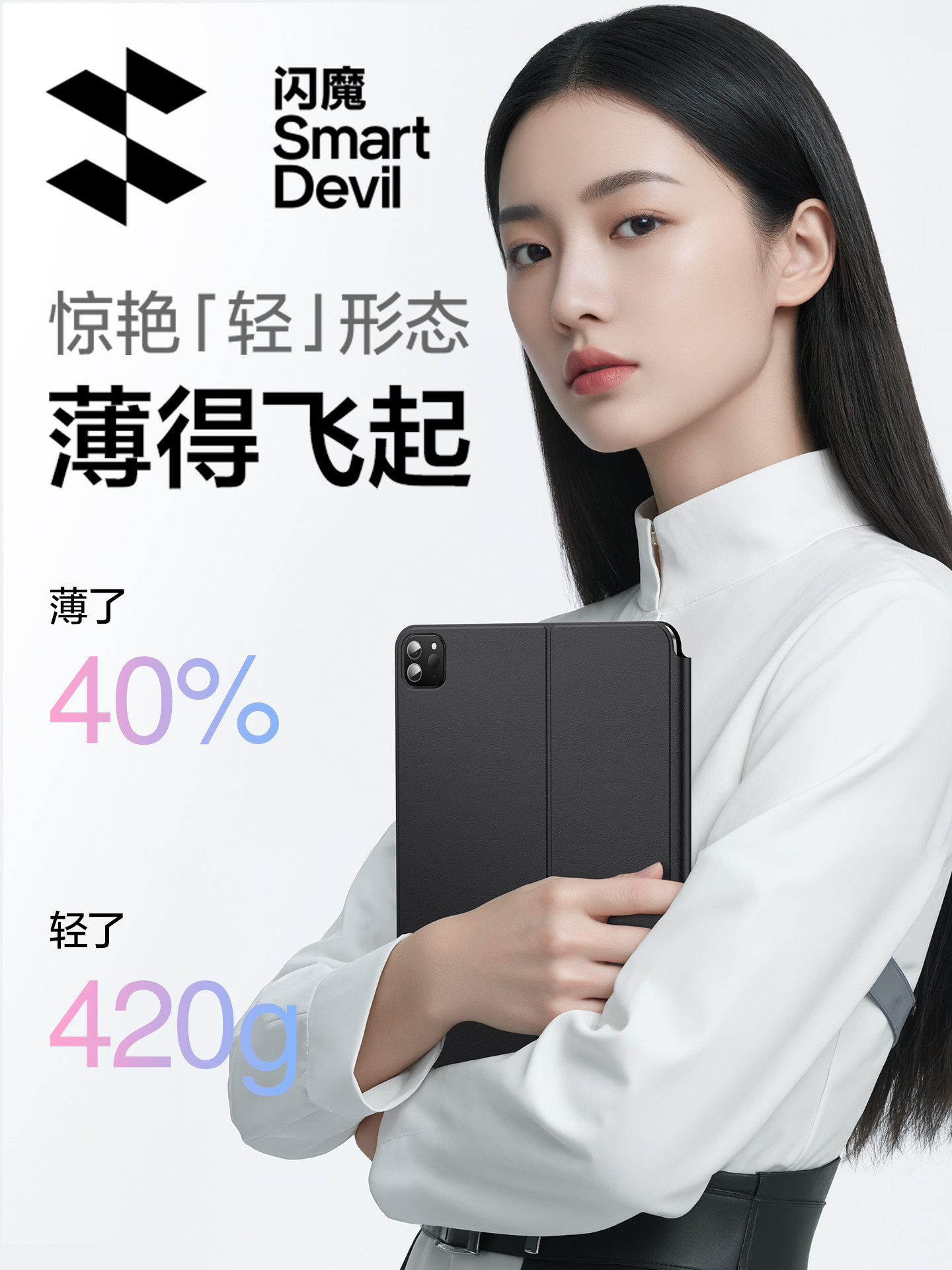 [Thin and Lightweight Double-Sided Clip]Shanmo 2026 New Model Suitable for Huawei 11.5S Magic Keyboard Matepad Air 12inch Bluetooth Tablet Pro12.2 Smart Magnetic Four-Corner Anti-Collision Case