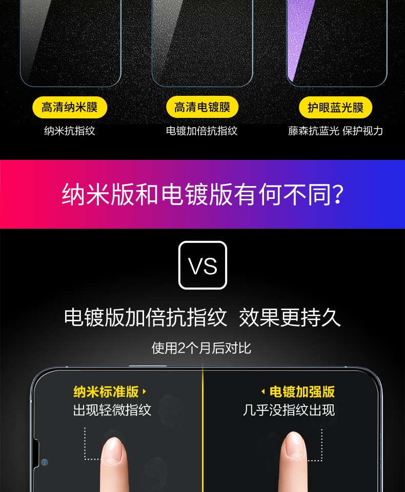 闪魔   iPhone11-13钢化膜 2片 图3