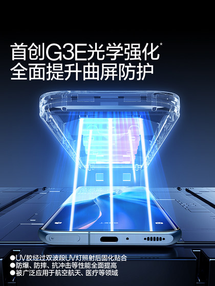 Flash Magic은 Xiaomi 11 강화 필름 13pro 휴대폰 필름 13ultra + light solid 14Pro 필름 UV 소프트 12spro 전체 화면 11ultra 보호 10s 보호 11pro 필름 10에서 하이드로겔 12X 유리에 적합합니다.