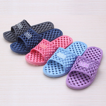 Soft sole imported Vietnam temperature slippers female natural rubber latex bathroom vulnerability shoes bathroom shoes anti-odor