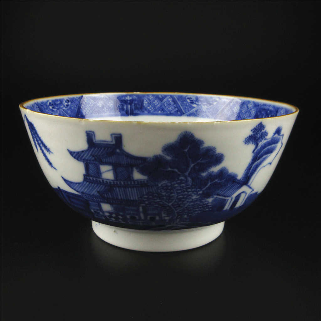 中国古磁器　清青花高碗 中国古磁器 清青花高碗 中国磁器 明 宣德 手絵青磁 青花 松