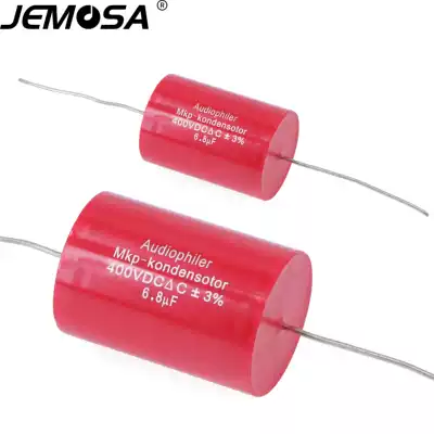 MKP Audio Film Capacitance Fever Coupling Capacitor Unpolarized Axial Divider Capacitor 400V 6 8UF