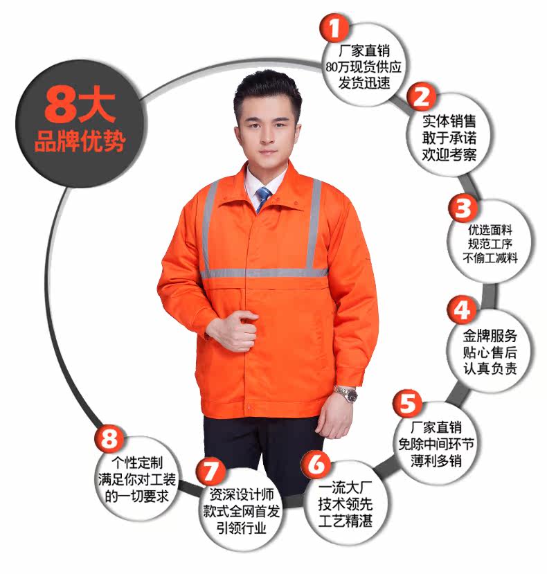 Tenue de travail en coton - Ref 1915577 Image 6