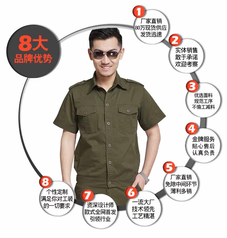 Tenue de travail en coton - Ref 1915536 Image 10