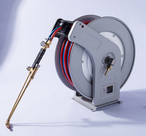 Double-tube winder for welding automatic telescopic double-tube hydraulic winder electric welding winder hydraulic reel