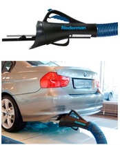 Motor vehicle exhaust suction nozzle inlet metal suction nozzle exhaust hose accessories exhaust nozzle accessories